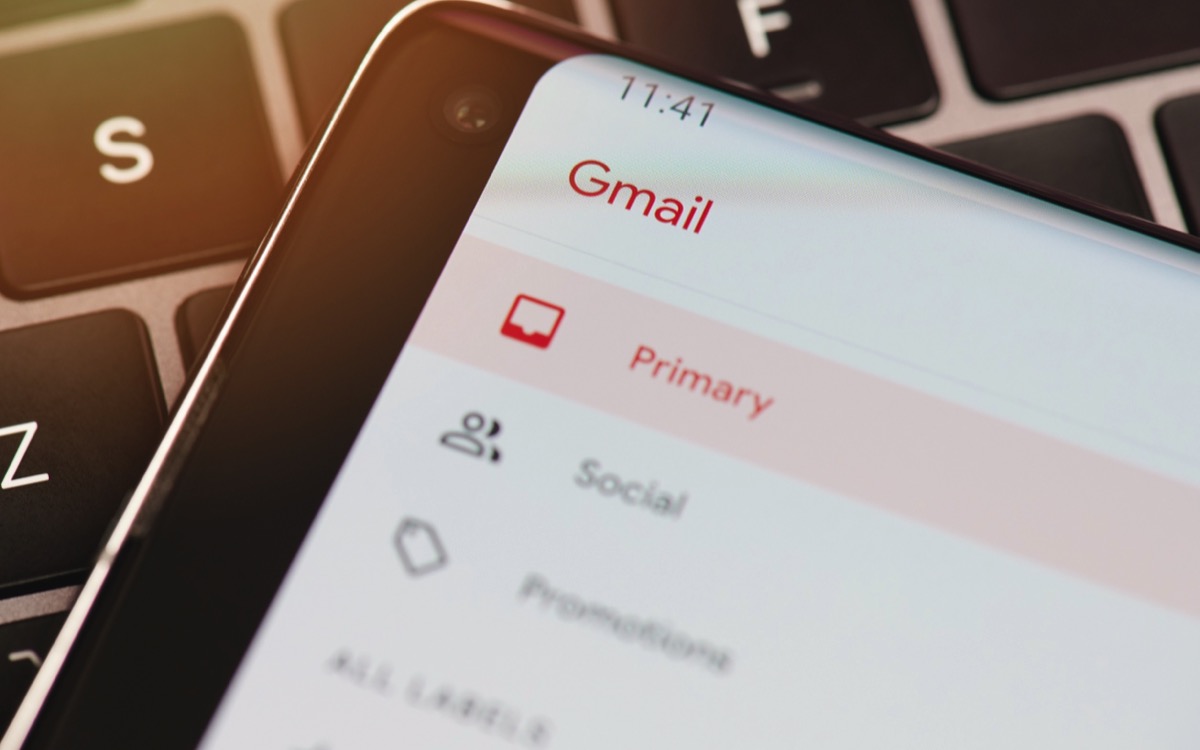 Gmail pour android